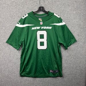 Nike Mens New York Jets Aaron Rodgers 8‎ NFL Jersey Green XL New